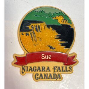 Niagara Falls Canada Magnet Souvenir Name Design SUE By Monogram Gifts